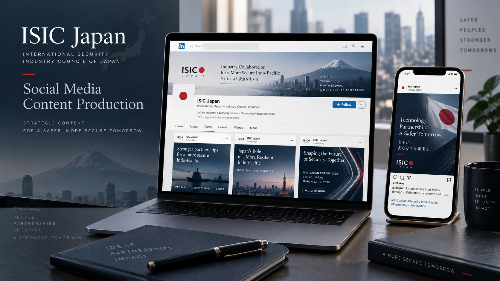 ISIC JAPAN - Social Media Content Production
