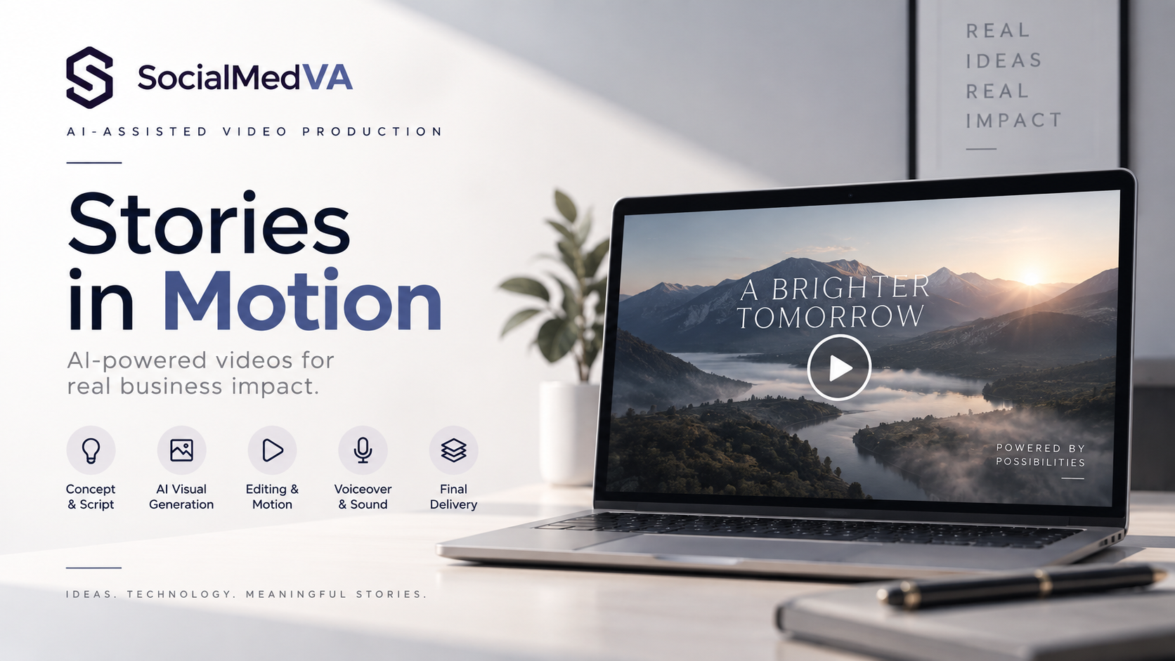 AI Video Creation – SocialMedVA Sample