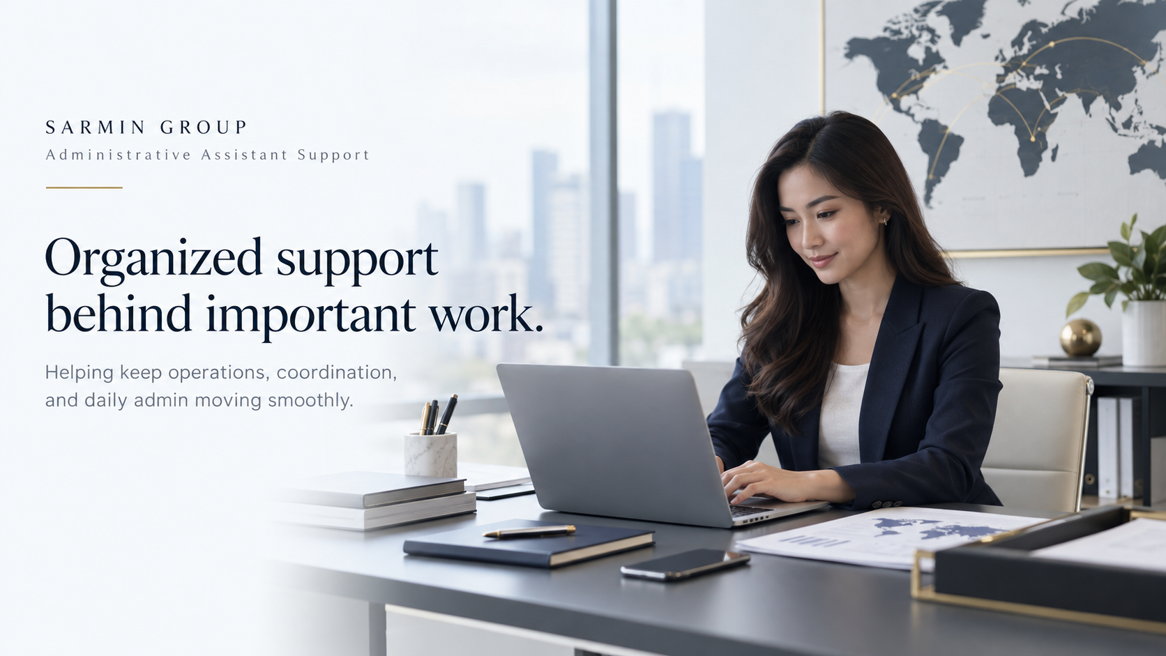 Sarmin Group | Reliable Administrative Support Behind the Scenes